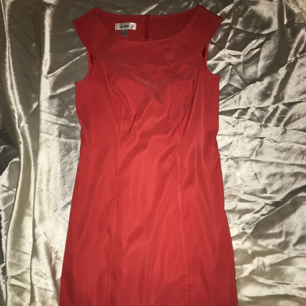 Coral casual dress